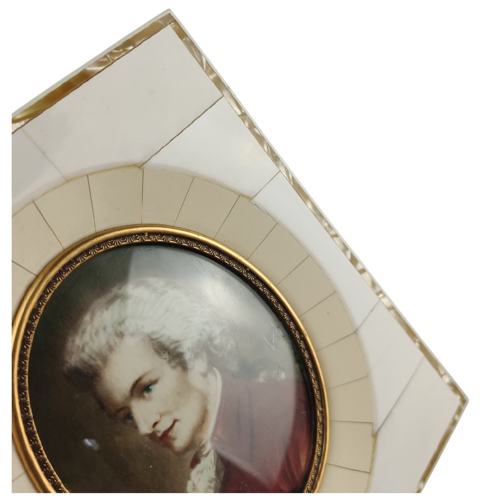 [1818151] Miniaturmalerei Lupenmalerei Porträt rechteckig Elfenbein Wolfgang Amadeus Mozart Bild 3