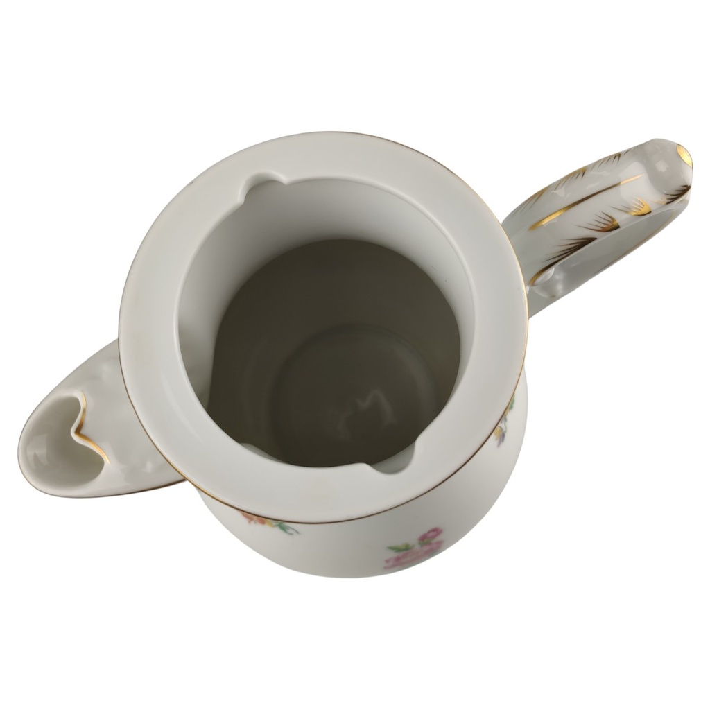 [1818157] Kaffeekanne ohne Deckel 1,35 L Hutschenreuther Maria Theresia Mirabell gebraucht - sehr gut Bild 4