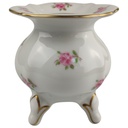 [1818158] Kerzenhalter für Stabkerzen Lindner Porzellan Blumendekor Goldrand gebraucht - sehr gut Bild 4
