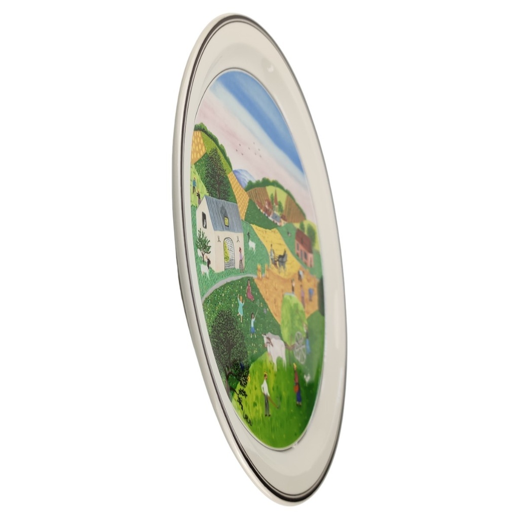 [1818184] Wandteller Villeroy & Boch Die vier Jahreszeiten Sommer No. 2 gebraucht - neuwertig Bild 2