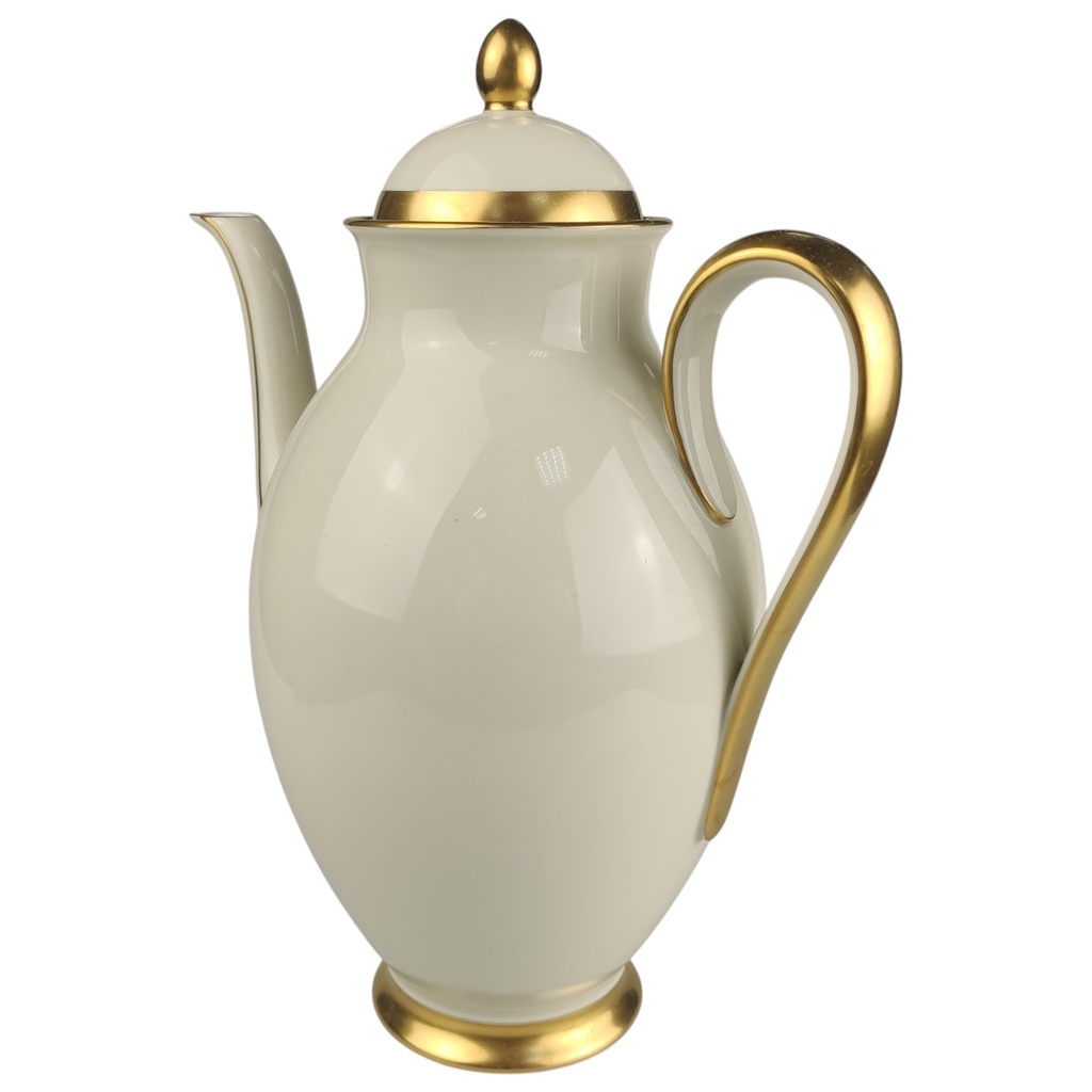 [1818190] Kaffeekanne 1,4 L Fürstenberg Fürstin Goldrand 01650 Beige gebraucht - sehr gut Bild 2