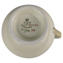 [1818195] Milchkännchen Fürstenberg Fürstin Goldrand 01650 Beige gebraucht - sehr gut Bild 3