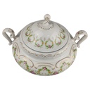 [1818196] Ragoutterrine 2,1 L Krautheim Sissy Blumendekor mit Gold gebraucht - sehr gut Bild 2