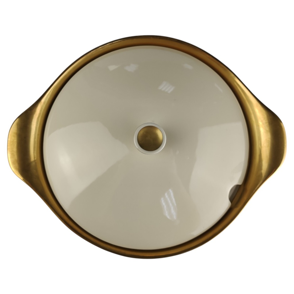 [1818998] Suppenterrine 2,8 L Bavaria Elfenbein mit Goldrand Bild 3