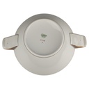 [1819000] Ragoutterrine 1,3 L Edelstein Goldrand Grauband 21499 gebraucht - sehr gut Bild 6