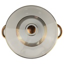 [1819002] Ragoutterrine 1,7 L Königszelt Goldrand gebraucht - sehr gut Bild 2