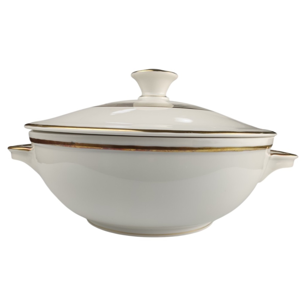 [1819002] Ragoutterrine 1,7 L Königszelt Goldrand gebraucht - sehr gut Bild 3