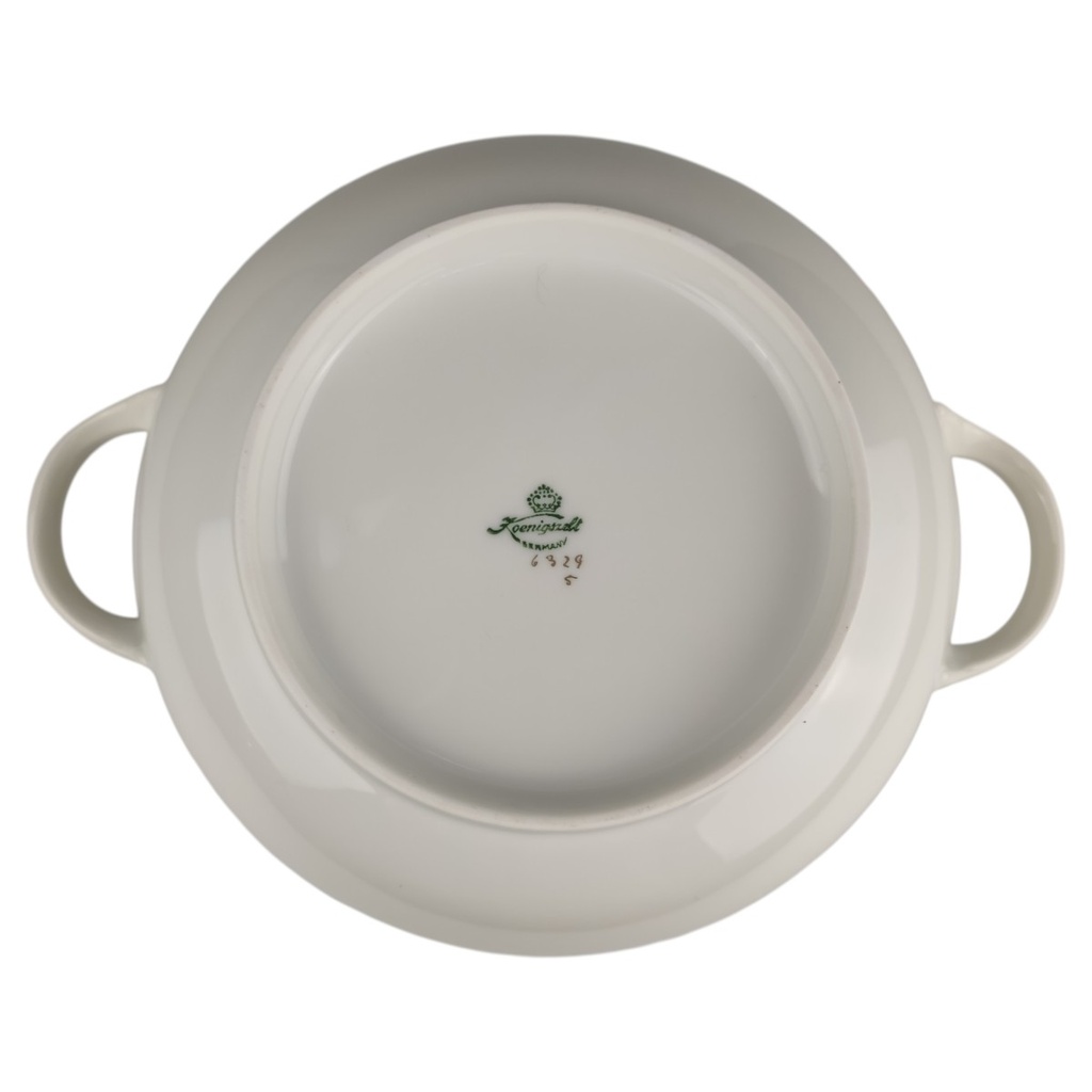 [1819002] Ragoutterrine 1,7 L Königszelt Goldrand gebraucht - sehr gut Bild 5