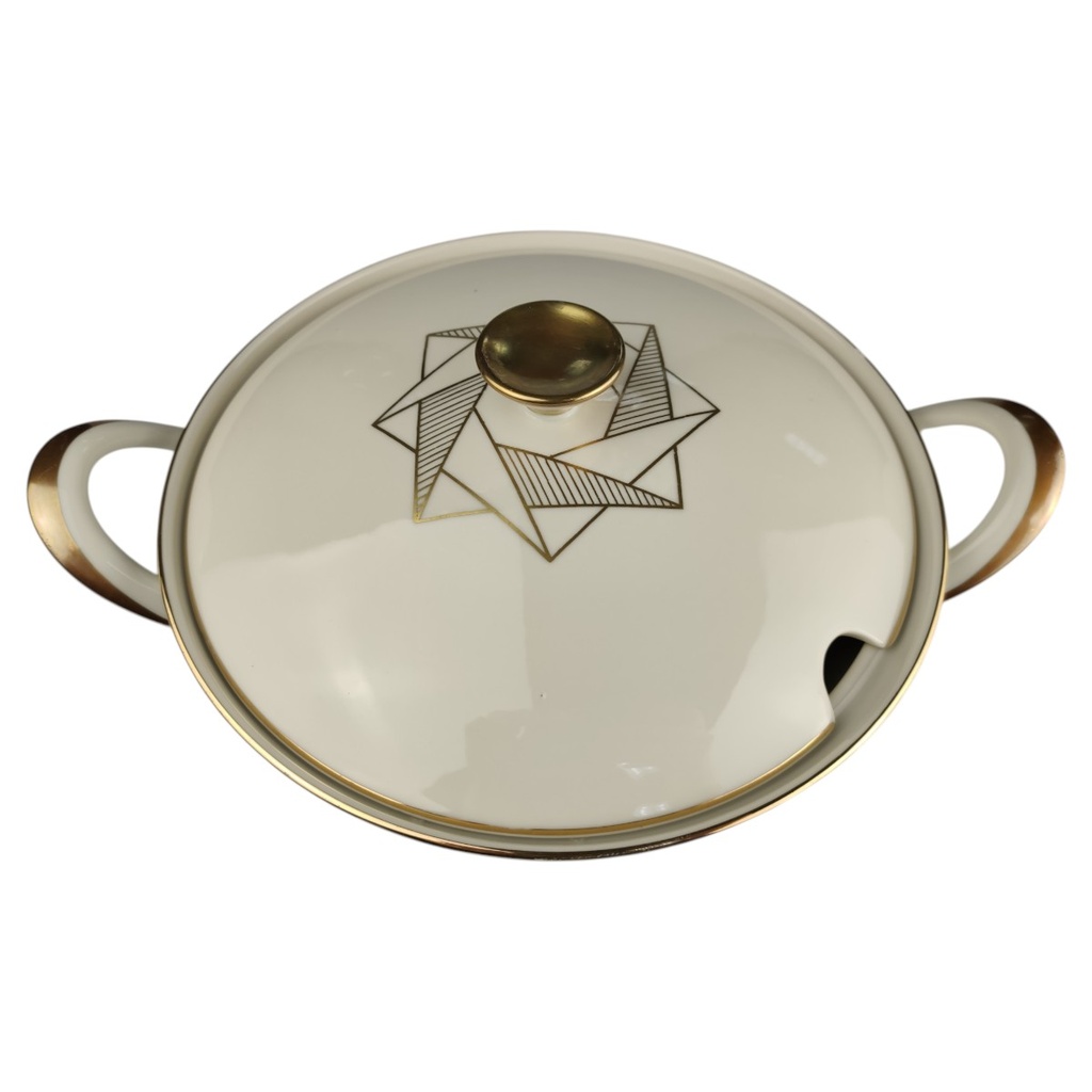 [1819007] Suppenterrine 1,5 L Edelstein Goldrand 21246 gebraucht - sehr gut Bild 2