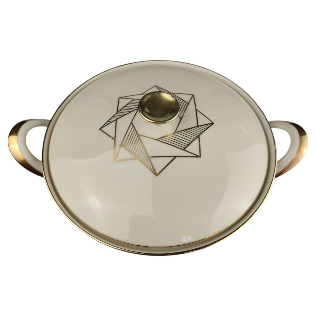 [1819008] Ragoutterrine 1 L Edelstein Goldrand 21246 gebraucht - sehr gut Bild 2