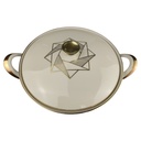 [1819008] Ragoutterrine 1 L Edelstein Goldrand 21246 gebraucht - sehr gut Bild 2