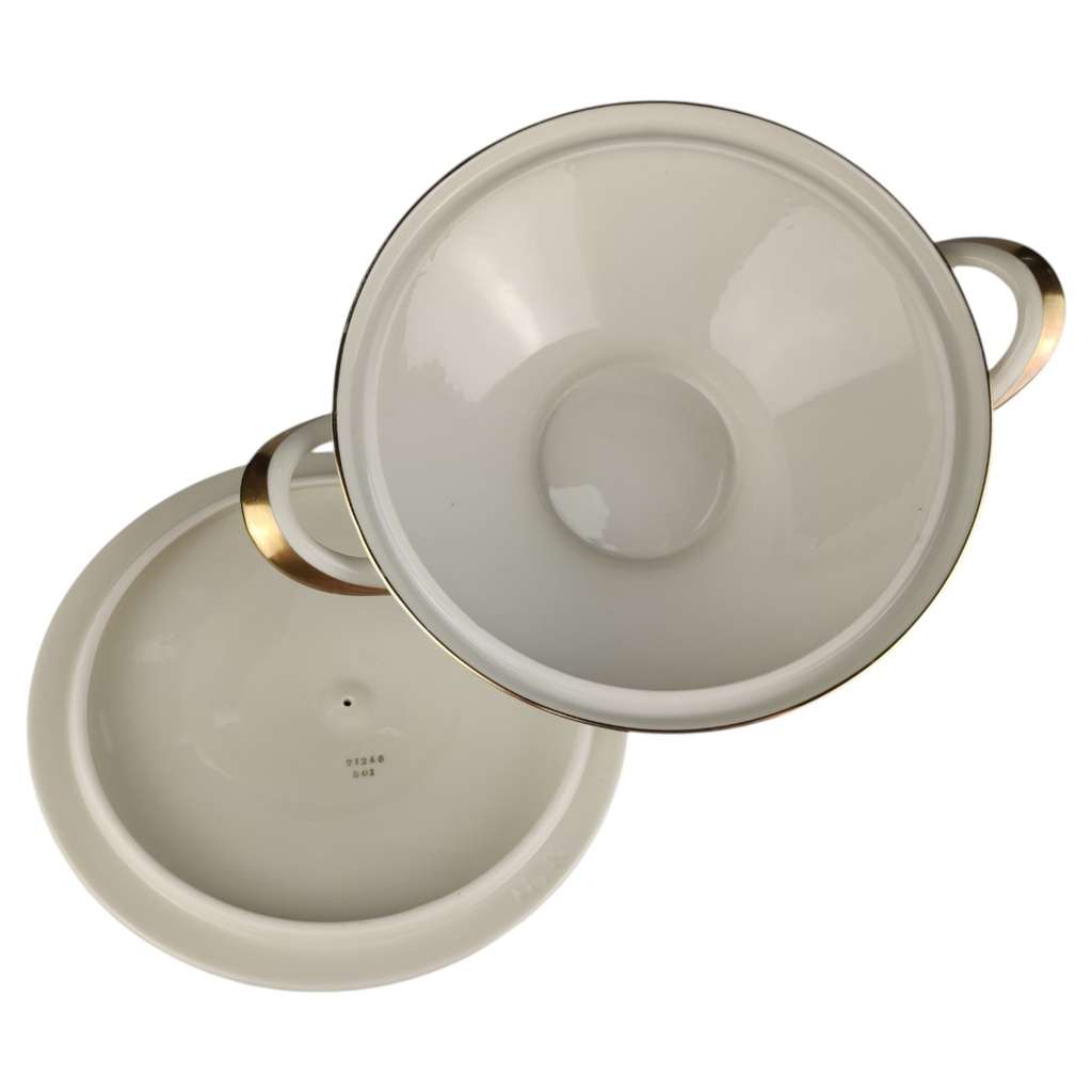[1819008] Ragoutterrine 1 L Edelstein Goldrand 21246 gebraucht - sehr gut Bild 5