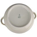 [1819010] Ragoutterrine 1,7 L Schaller Elfenbein Relief Golddekor Beige gebraucht - gut Bild 6