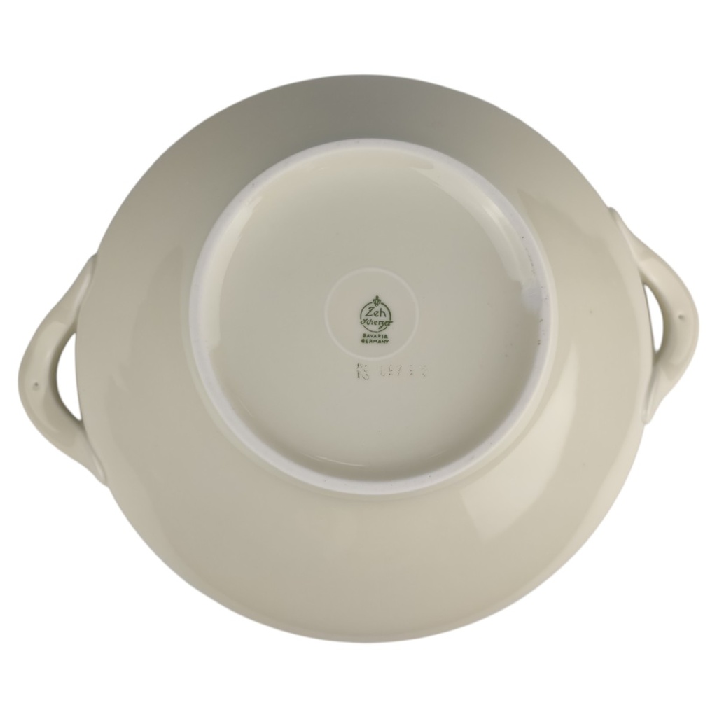 [1819014] Ragoutterrine Goldrand 1,1 L Zeh Scherzer Form 09773 Elfenbein Beige gebraucht - gut sehr Bild 7