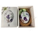 [1820712] Osterei Royal Copenhagen Blumendekor Schmetterlinge Blumen Ei gebraucht - sehr gut Bild 2