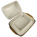 [1820770] Butterdose 250 g Eschenbach Rita Goldrand W3898 Beige gebraucht - sehr gut Bild 4