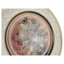[1820779] Wandteller Goldrand Golddekor AK Kaiser Dekor 1084 Blumendekor gebraucht - neuwertig Bild 4