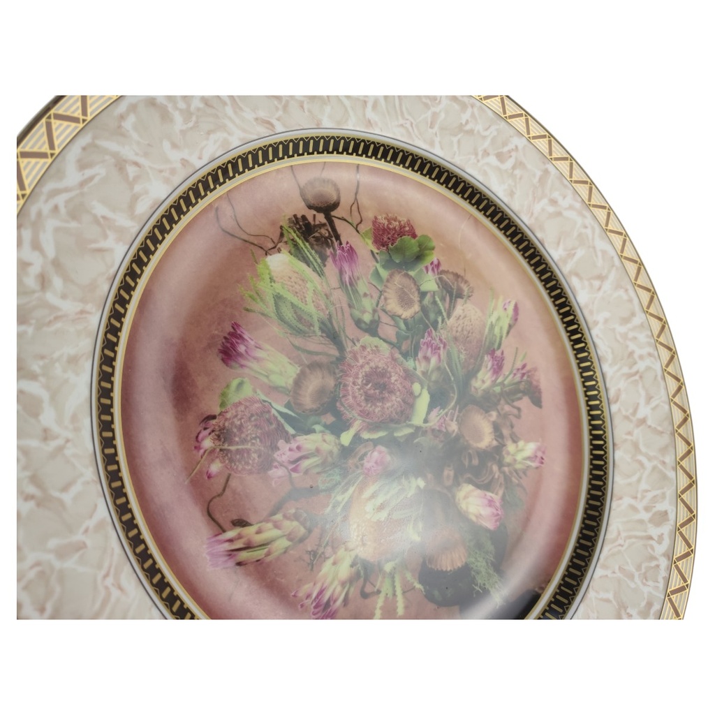 [1820779] Wandteller Goldrand Golddekor AK Kaiser Dekor 1084 Blumendekor gebraucht - neuwertig Bild 5