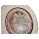 [1820779] Wandteller Goldrand Golddekor AK Kaiser Dekor 1084 Blumendekor gebraucht - neuwertig Bild 5