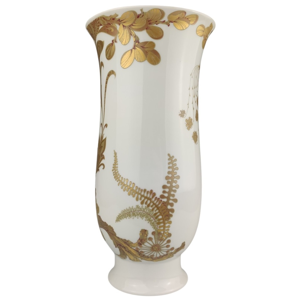 [1820822] Vase 25 cm AK Kaiser Serenade Gold Vogel Blumen gebraucht - sehr gut Bild 3