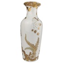 [1820823] Vase 25,7 cm AK Kaiser Serenade Gold Vogel Blumen gebraucht - sehr gut Bild 4