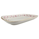 [1820855] Servierplatte mittelgroß Rosenthal Helena Blumen Pink gebraucht - neuwertig Bild 3