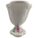 [1820891] Hornvase Lindner Blumendekor Goldrand gebraucht - sehr gut Bild 4