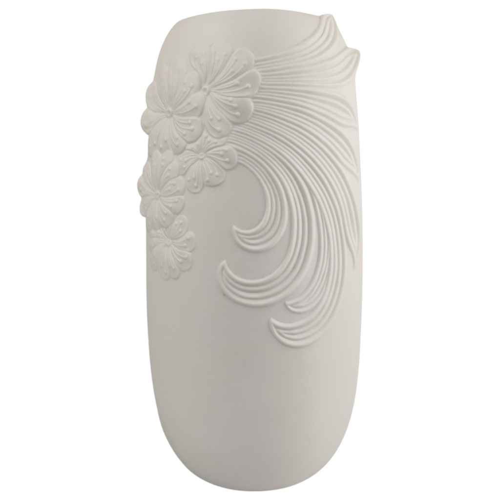 [1822830] Vase Blumenvase 23 cm AK Kaiser Weiß M.Frey gebraucht - sehr gut Bild 3