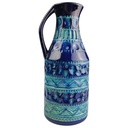 [1822974] Henkelvase 20,5 cm Bay Keramik Blau Grün gebraucht - sehr gut Bild 3