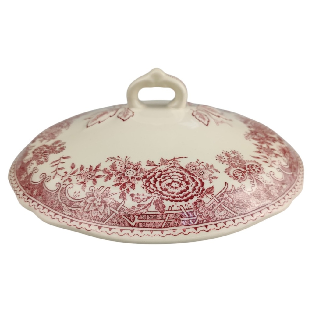 [1822978] Ersatzdeckel für Terrine Deckel Ragoutterrine Villeroy & Boch Burgenland Rot gebraucht - gut Bild 2