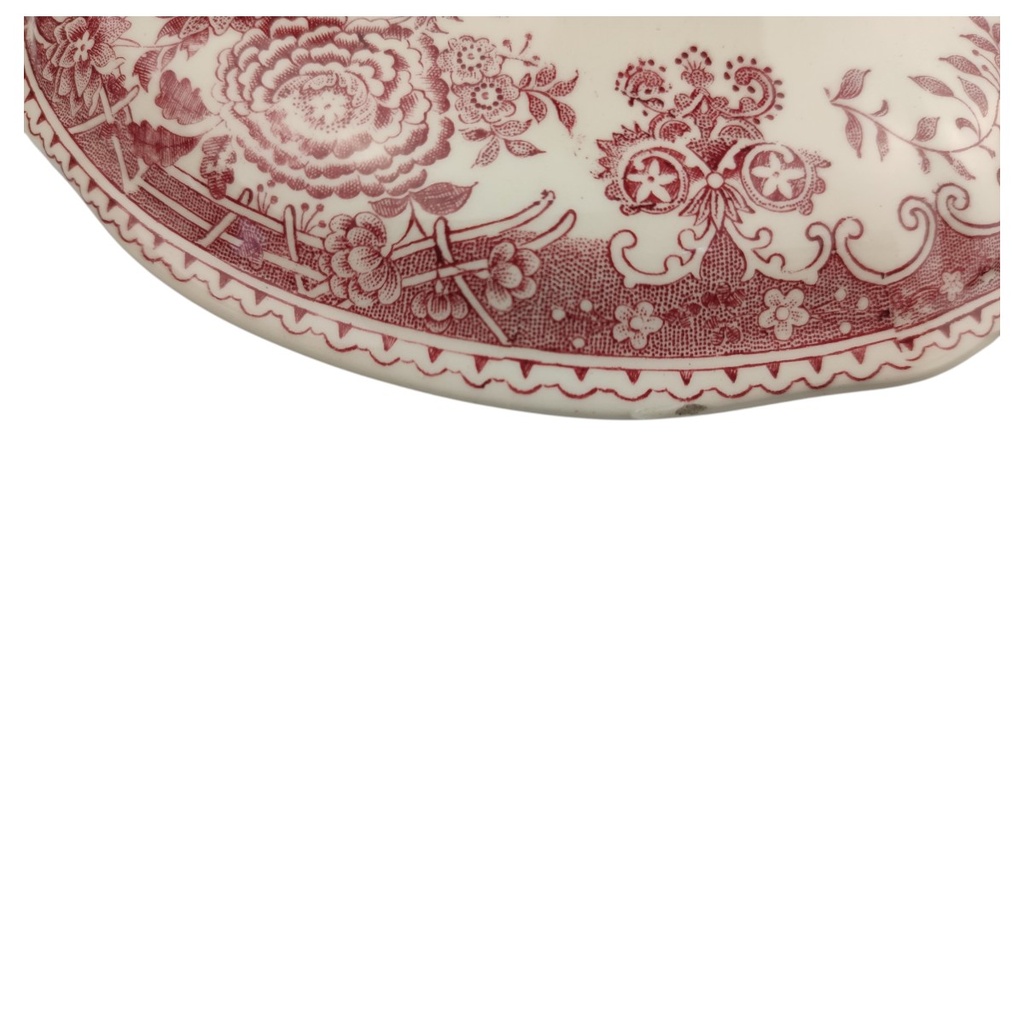 [1822978] Ersatzdeckel für Terrine Deckel Ragoutterrine Villeroy & Boch Burgenland Rot gebraucht - gut Bild 4
