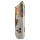 [1822996] Vase Blumenvase Golddekor 25,6 cm AK Kaiser Concerto Blumen Schmetterling gebraucht - sehr gut Bild 2