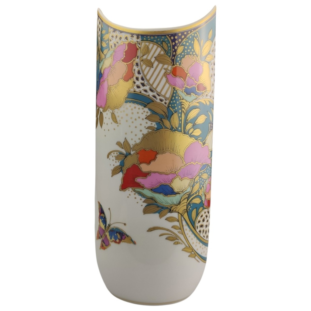 [1822996] Vase Blumenvase Golddekor 25,6 cm AK Kaiser Concerto Blumen Schmetterling gebraucht - sehr gut Bild 3