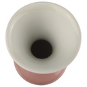 [1823015] Tischvase Vase Blumenvase 23,5 cm Hutschenreuther Hohenberg Lachsrosa Weiß Bild 3