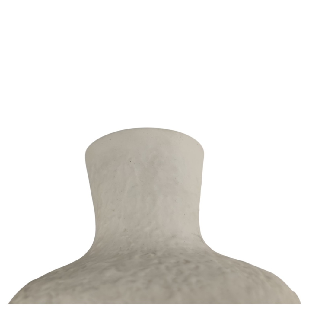 [1823017] Vase Blumenvase 22,3 cm Metzler & Ortloff Weiß gebraucht - gut Bild 3
