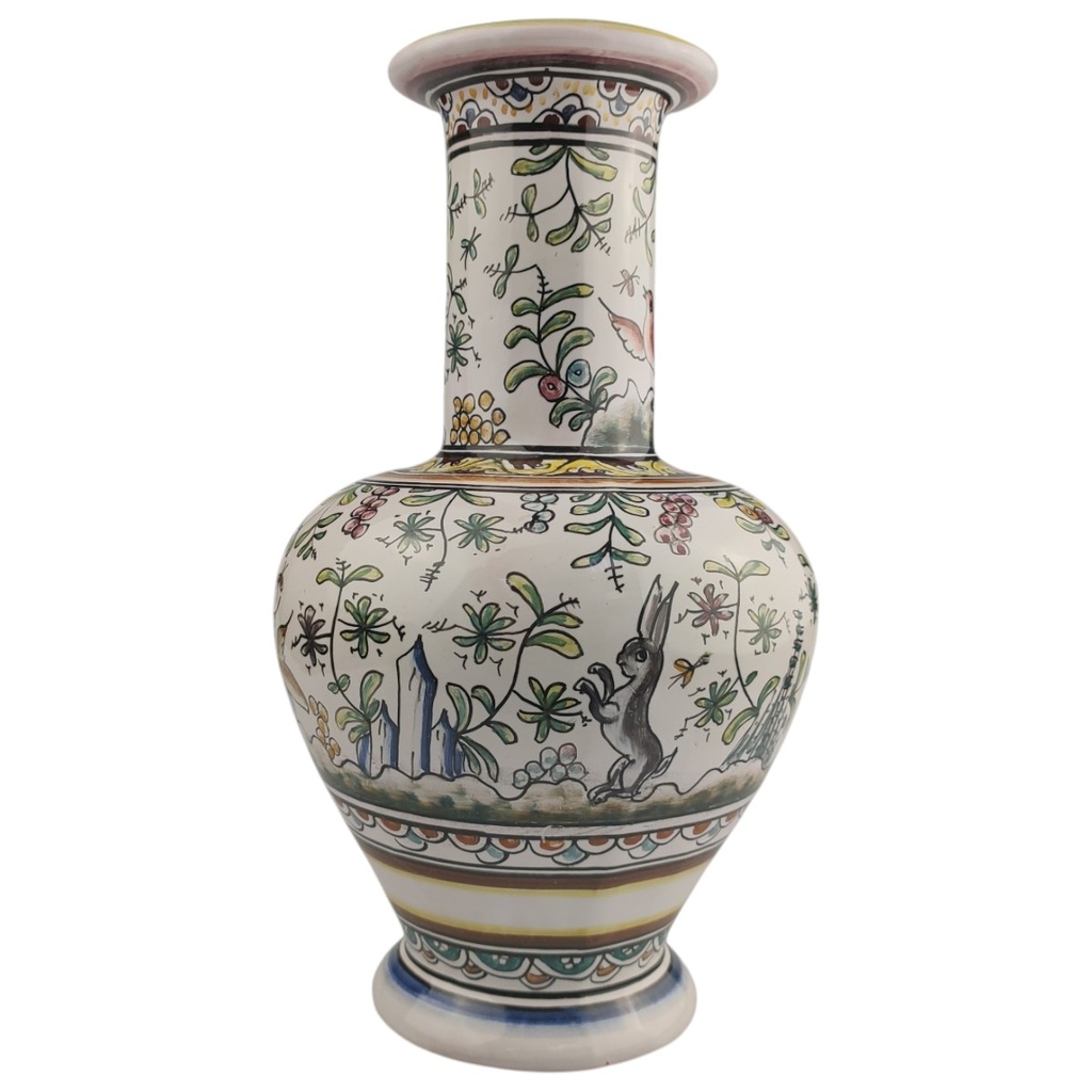 [1823032] Vase Blumenvase 25 cm Portugal gebraucht - sehr gut Bild 2