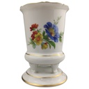 [1823033] Tischvase Vase Blumenvase 11,2 cm AK Kaiser Residenz Blumendekor Goldrand gebraucht - gut Bild 3