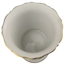 [1823033] Tischvase Vase Blumenvase 11,2 cm AK Kaiser Residenz Blumendekor Goldrand gebraucht - gut Bild 4