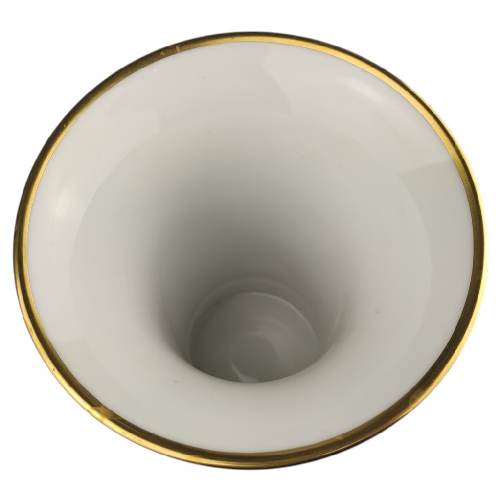 [1823034] Vase Blumenvase 14,8 cm AK Kaiser Residenz Blumendekor Goldrand gebraucht - sehr gut Bild 3