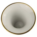 [1823034] Vase Blumenvase 14,8 cm AK Kaiser Residenz Blumendekor Goldrand gebraucht - sehr gut Bild 3