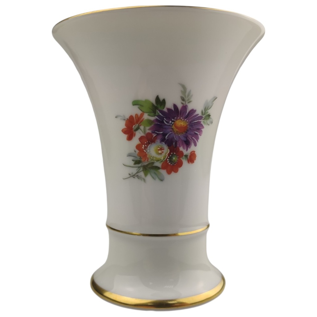 [1823035] Vase Blumenvase klein 9,9 cm AK Kaiser Residenz Blumendekor Goldrand gebraucht - sehr gut Bild 2