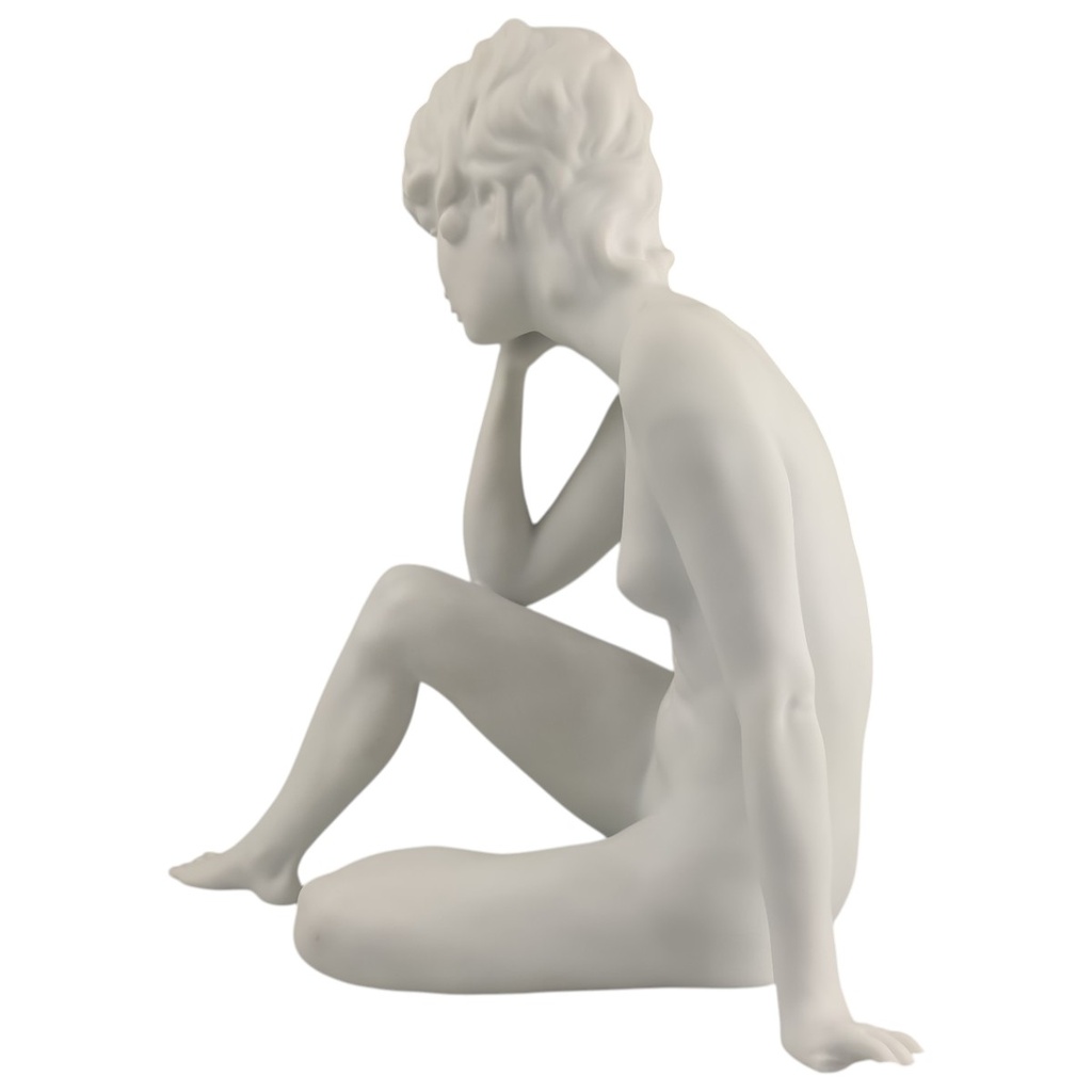 [1823058] Figur Skulptur AK Kaiser Die Sinnende Weiß W. Gawantka gebraucht - akzeptabel Bild 2