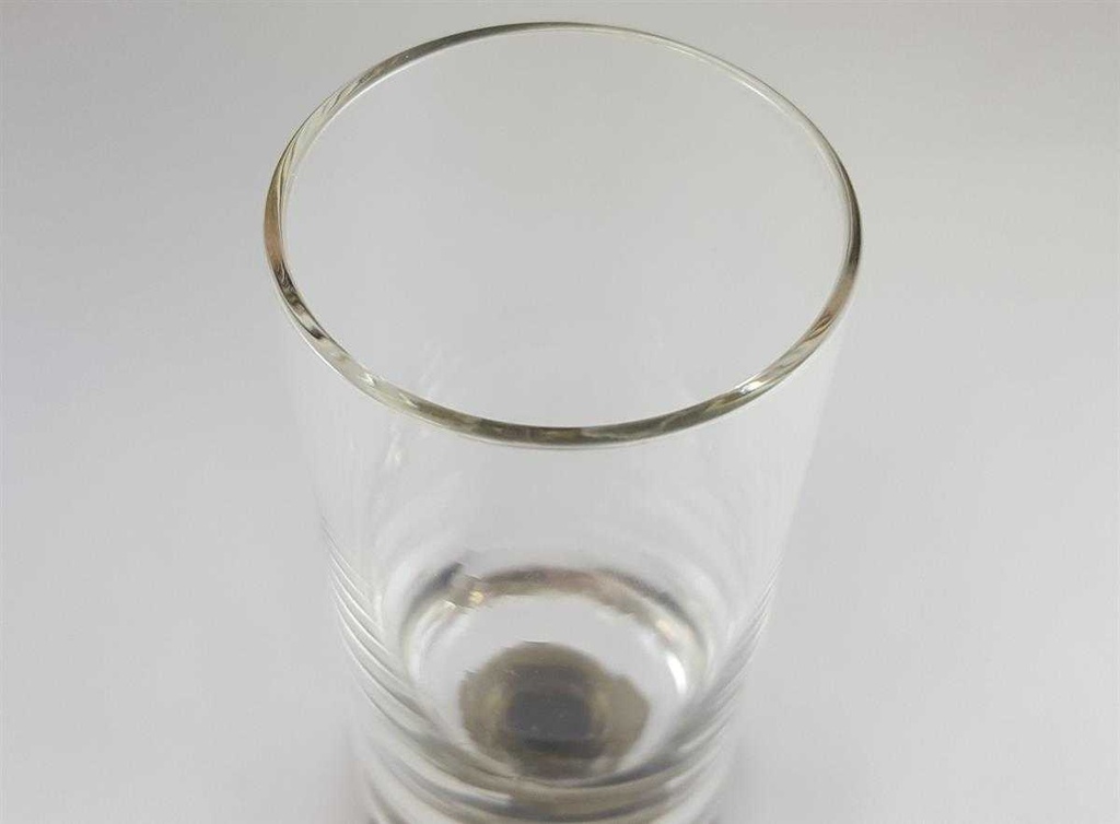 [270724] Weinglas Weinrömer Überfangglas Rosenthal Rauchglas Georg Jensen Berlin Eckiger Fuß gebraucht - sehr gut Bild 3