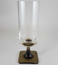 [270724] Weinglas Weinrömer Überfangglas Rosenthal Rauchglas Georg Jensen Berlin Eckiger Fuß gebraucht - sehr gut Bild 5