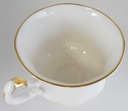 [270733] Kaffeetasse Tasse Goldrand Royal Knight Weiß gebraucht - sehr gut Bild 4