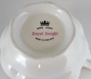 [270733] Kaffeetasse Tasse Goldrand Royal Knight Weiß gebraucht - sehr gut Bild 5