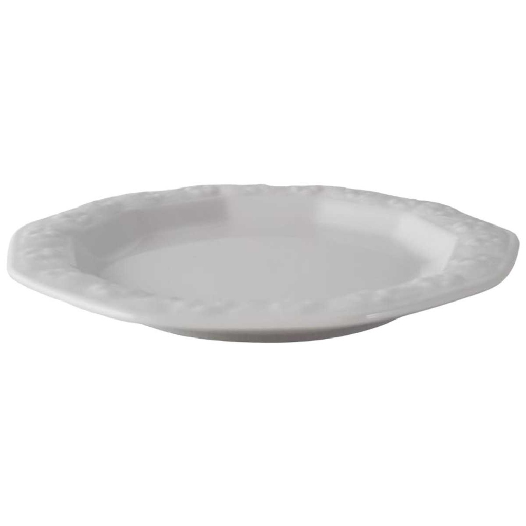 [30130] Glasuntersetzer 10,3 cm Rosenthal Maria Weiß Classic Rose gebraucht - sehr gut Bild 2