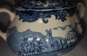 [31403097] Zuckerdose 0,05 L Palissy Avon Scenes Blau gebraucht - gut Bild 3