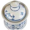 [31403111] Zuckerdose Marienbad Ingres Weiss Indisch Blau gebraucht - sehr gut Bild 2