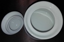 [31403111] Zuckerdose Marienbad Ingres Weiss Indisch Blau gebraucht - sehr gut Bild 3